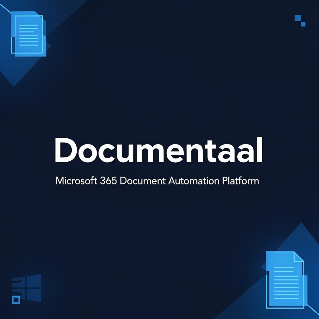 Microsoft Documentation Rools Documentaal - Microsoft 365 Document Automation Platform